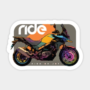 Ride suzuki v-strom 650xt cyber Sticker